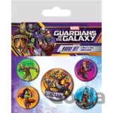 Strážci Galaxie - set odznakov