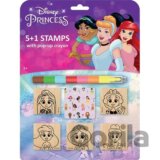Razítka 5+1 s voskovkou: Disney Princezny