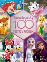 100 tetovačiek s vymaľovankami/ Pre dievčatá