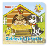 Zvídavé štěňátko