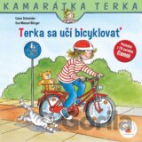 Terka sa učí bicyklovať