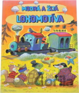 Modrá a žltá lokomotíva