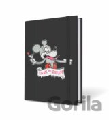 Banksy notebook mickey 15x21cm