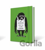 Banksy notebook opice 15x21cm