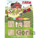 Farma - Razítka 5+1 s voskovkou