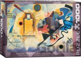 Kandinsky Žlutá, červená, modrá