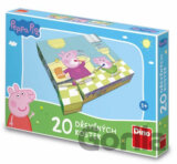 Dřevěné kostky Peppa Pig Veselý den