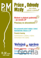 Práce, odvody a mzdy bez chyb, pokut a penále č. 11-12 / 2023 - Mzdové a platové problémy po novele zákoníku práce