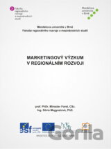 Marketingový výzkum v regionálním rozvoji