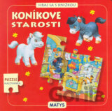 Koníkove starosti - puzzle, maľovanka