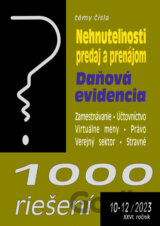 1000 riešení č. 10-12 / 2023 - Nehnuteľnosti – predaj a prenájom