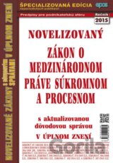 Novelizovaný Zákon o medzinárodnom práve súkromnom a procesnom