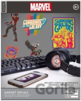 Set 4 listov samolepiek na elektroniku Marvel: Guardians Of The Galaxy