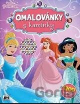 Disney Princezny - Omalovánky s kamínky