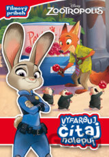Zootropolis - Vyfarbuj, čítaj, nalepuj