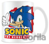 Keramický hrnček Sonic The Hedgehog: Palec hore