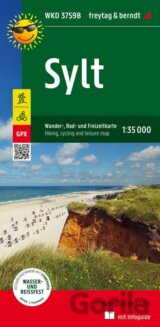 Sylt 1:35 000 / turistická a cykloturistická mapa s informačním průvodcem