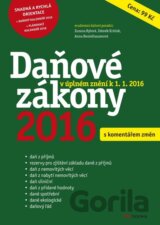 Daňové zákony 2016