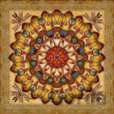 Diamantový obrázek 7D - Mandala 30 x 30 cm