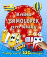 Kniha samolepek pro kluky