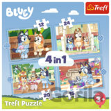 Trefl Puzzle 4v1 - Bluey / BBC