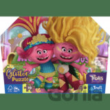 Trefl Puzzle 70 Glitter v kufríku - Trblietaví Trollovia / Universal Trolls 3 (2023) M