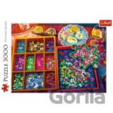 Trefl Puzzle 3000 - Večer s puzzle