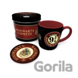 Harry Potter darčekový set - 9 a 3/4 (hrnček a podtácok)
