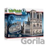 Puzzle 3D Katedrála Notre-Dame