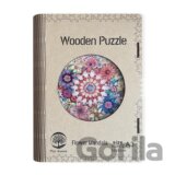 Dřěvěné puzzle/Flower Mandala A3 svítící