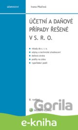 Účetní a daňové případy řešené v s. r. o