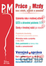 Práce a Mzdy č. 1 / 2024 bez chýb, pokút a penále - Uzávierka roka v mzdovej učtárni