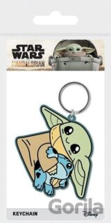 Star Wars Kľúčenka gumová - Mandalorian Grogu