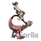 Tomb Raider figúrka - Lara Croft a Raptor 24 cm (Weta Workshop)
