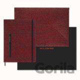 Moleskine - zberateľský set Shine červený v darčekovej krabici