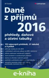 Daně z příjmů 2016