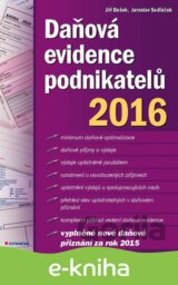 Daňová evidence podnikatelů 2016