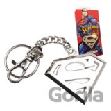 Kľúčenka Superman Logo - nerez