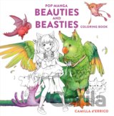 Pop Manga Beauties and Beasties Coloring Book