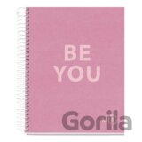 Blok Be Eco A5 linkovaný - Pink