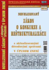 Novelizovaný zákon o konkurze a reštrukturalizácii