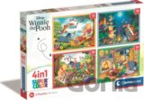 Puzzle Medvídek Pú 4v1