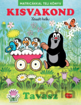 Kisvakond & tavasz - Matricákkal teli könyv