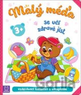 Malý méďa se učí zdravě jíst
