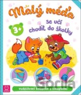Malý méďa se učí chodit do školky