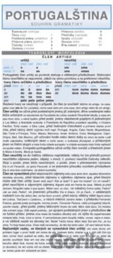 Portugalština – souhrn gramatiky