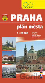 Praha plán města
