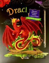 Draci - Úžasná škrábací knižka a omalovánky