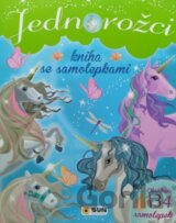 Jednorožci - Zelená Kniha se samolepkami
