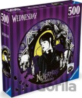 Ravensburger Puzzle kruhové - Wednesday